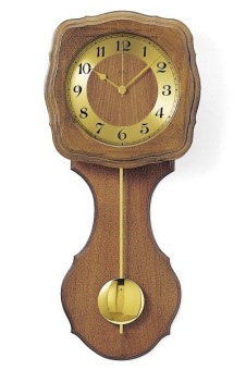 Wandklok met slinger 5162-4