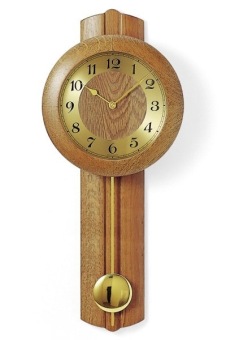 Wandklok met slinger 5165-4