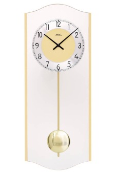 Wandklok met slinger 7479