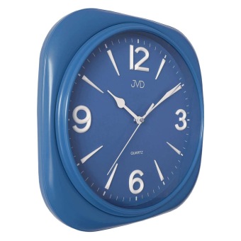 Blauwe wandklok HX2444-1J