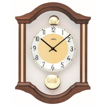 Wandklok met slinger 7447-1