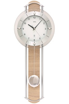 Wandklok met slinger 5305