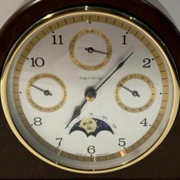 Tafelklok wijzerplaat 22540-032100